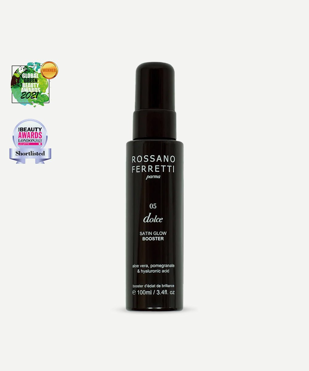 Rossano Ferretti - Bio-Certified Dolce Satin Glow Booster with Chestnut & Aloe Vera to Combat Frizz & Moisture Loss - Secret Skin