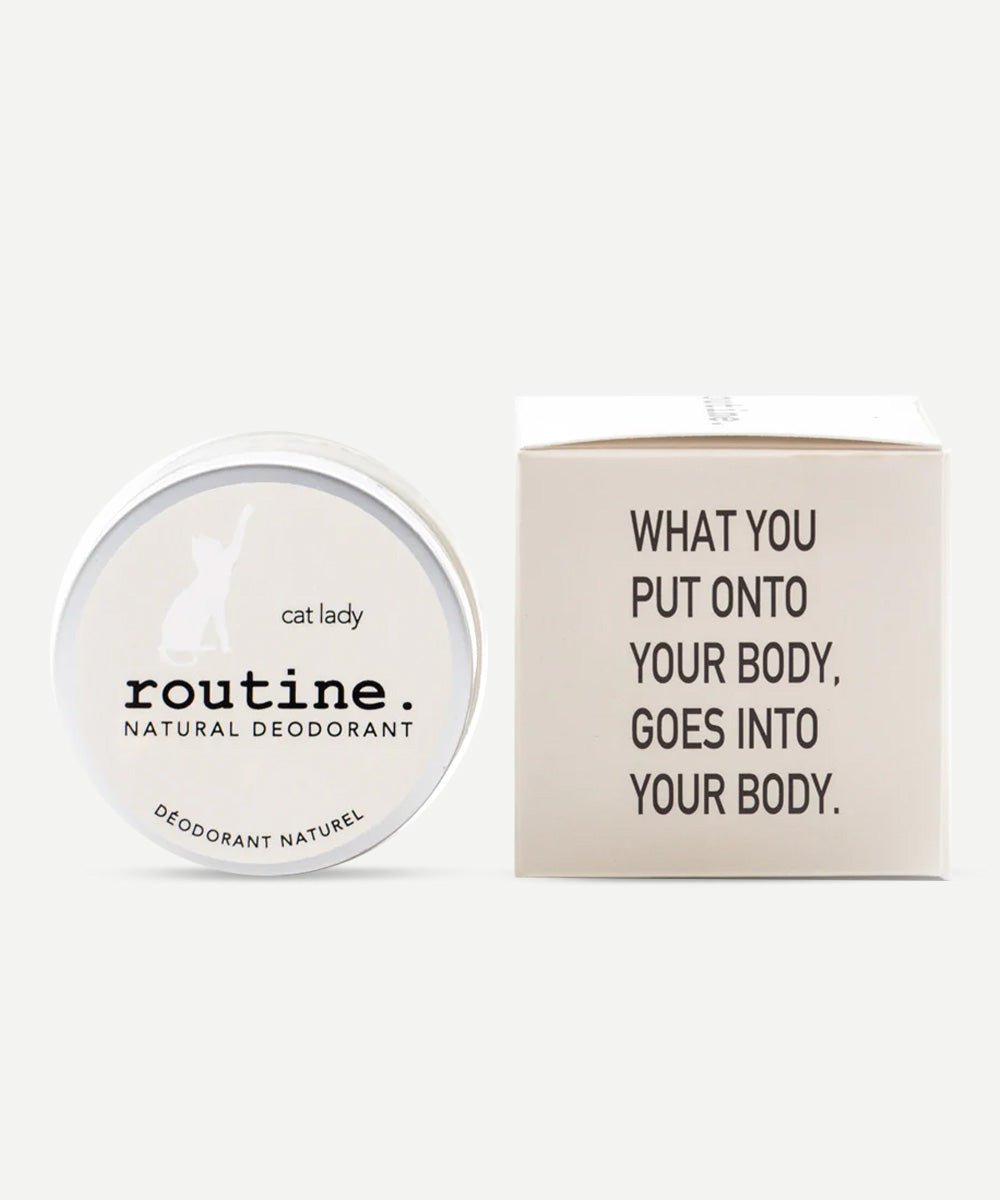 Routine - All-Natural Cat Lady Deodorant for Clean & Refreshed Skin - Secret Skin