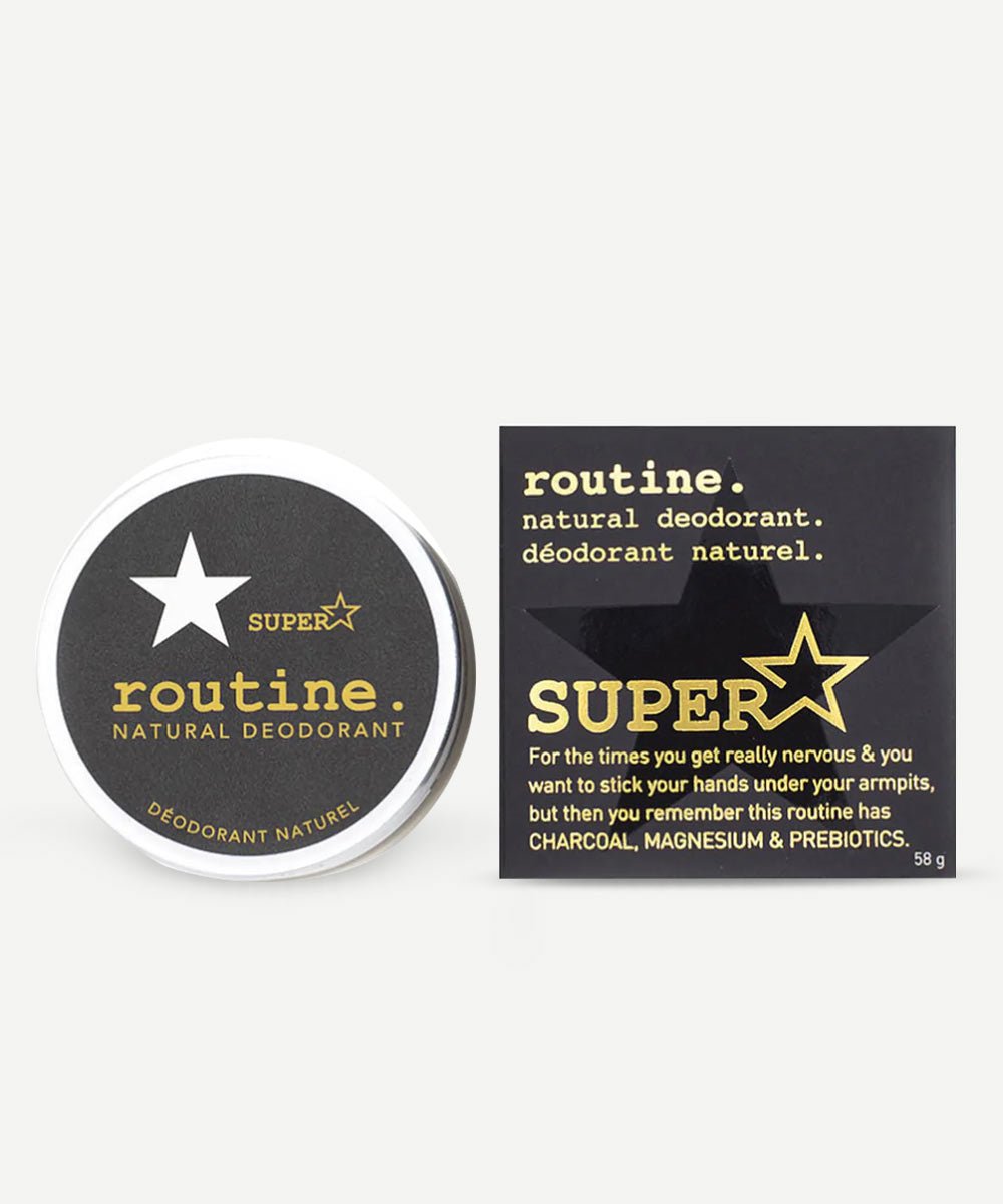 Routine - All-Natural Superstar Deodorant for Clean & Refreshed Skin - Secret Skin