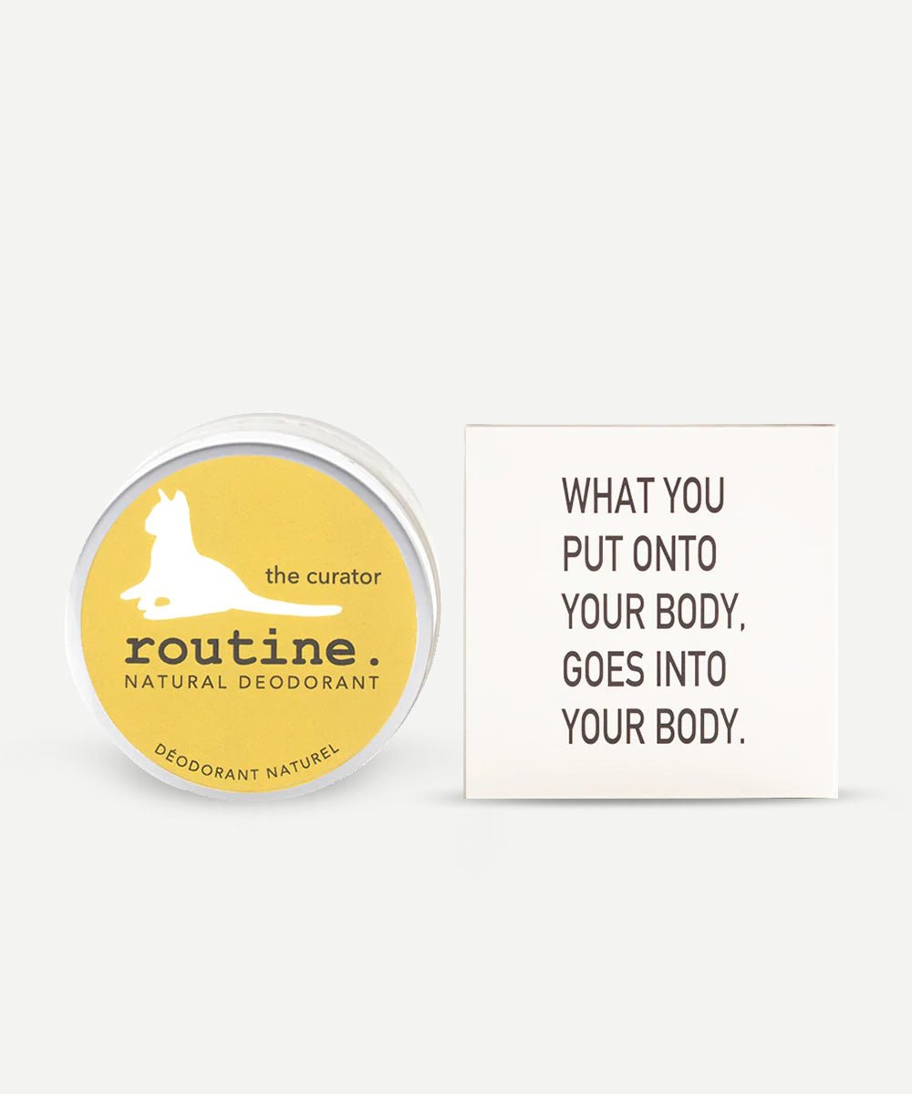Routine - All-Natural The Curator Deodorant for Clean & Refreshed Skin - Secret Skin