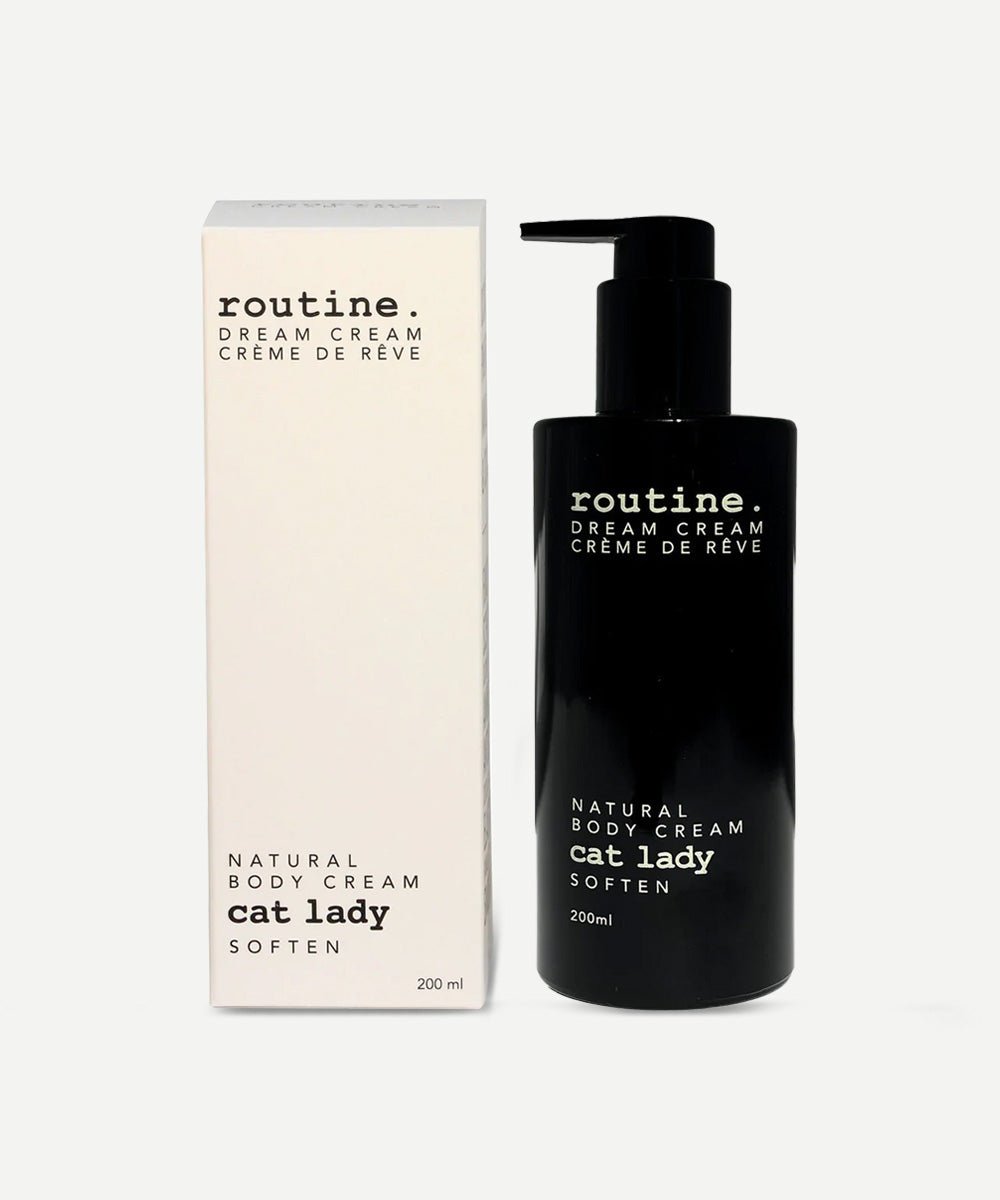 Routine - Cat Lady Softening Dream Cream with Shea Butter & Cranberry Seed Oil for Nourished Skin - Secret Skin