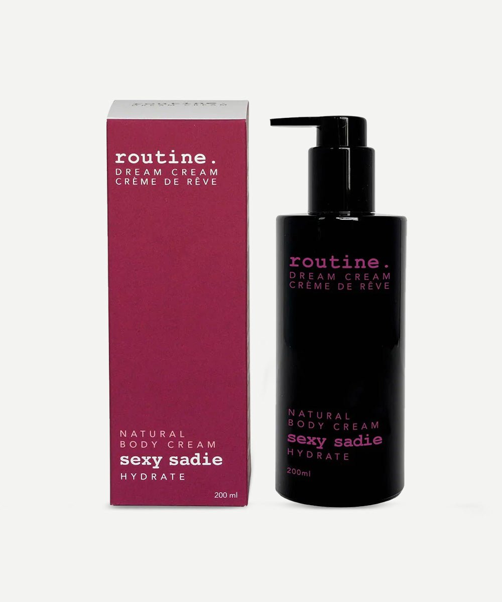 Routine - Firming Sexy Sadie Hydrating Dream Cream with Shea Butter & Cranberry Seed Oil to Soften & Nourish Skin - Secret Skin