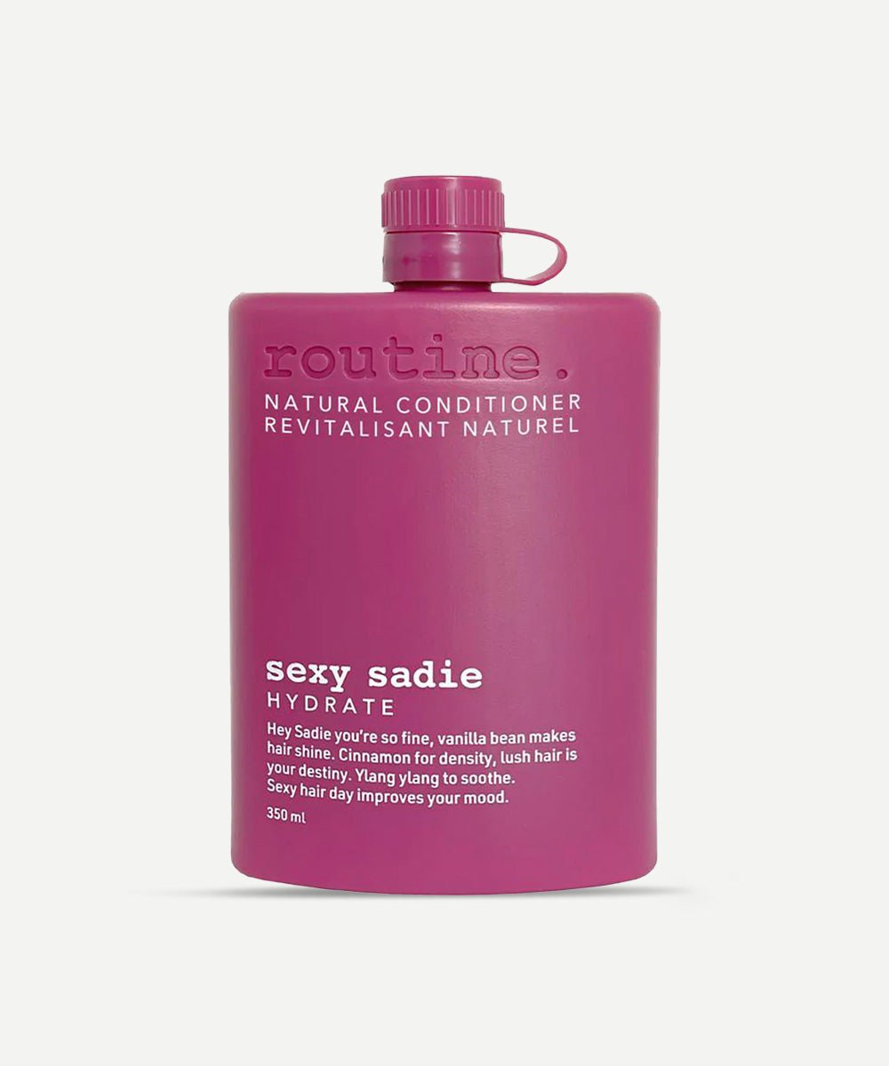 Routine - Sexy Sadie Hydrating Conditioner with Hydrolyzed Algae & Ylang Ylang for Strong & Shiny Hair - Secret Skin
