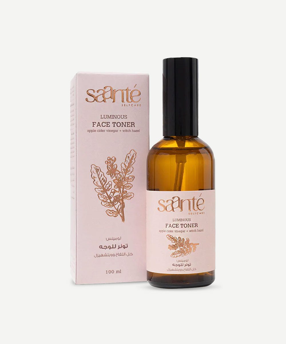 Saanté - Radiance-Boosting Luminous Face Toner with Apple Cider Vinegar & Frankincense - Secret Skin