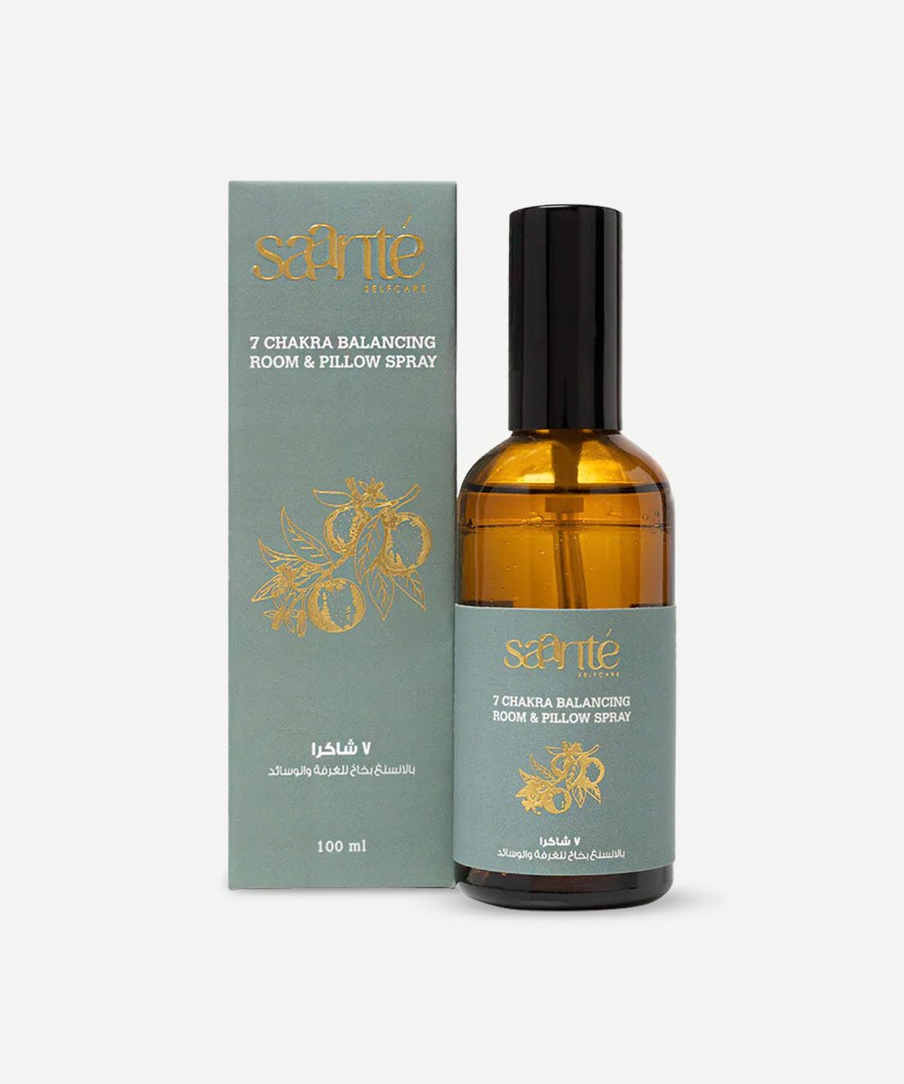 Saanté - Rejuvenating 7 Chakra Balancing Room & Pillow Spray with Lavender & Clove Oil - Secret Skin