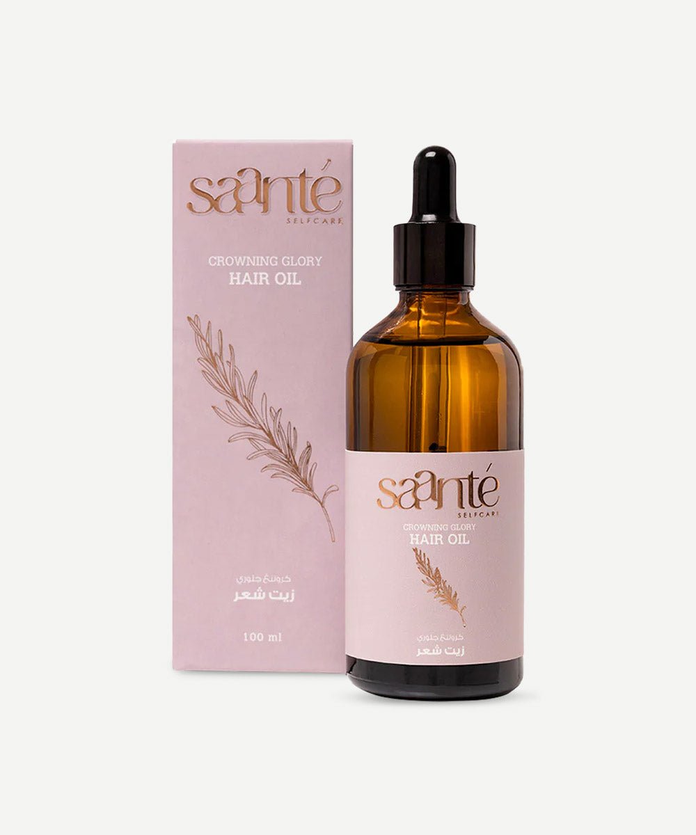 Saanté - Restoring Crowning Glory Hair Oil Women with Rosemary & Lavender for Stronger, Shinier Hair - Secret Skin