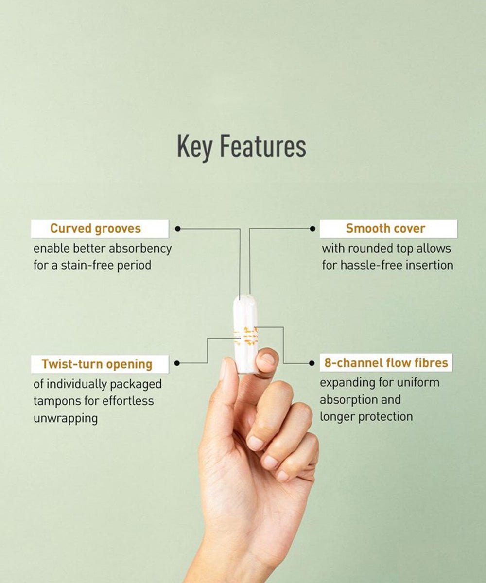 Sirona - FDA-Approved Premium Digital Tampons - Secret Skin