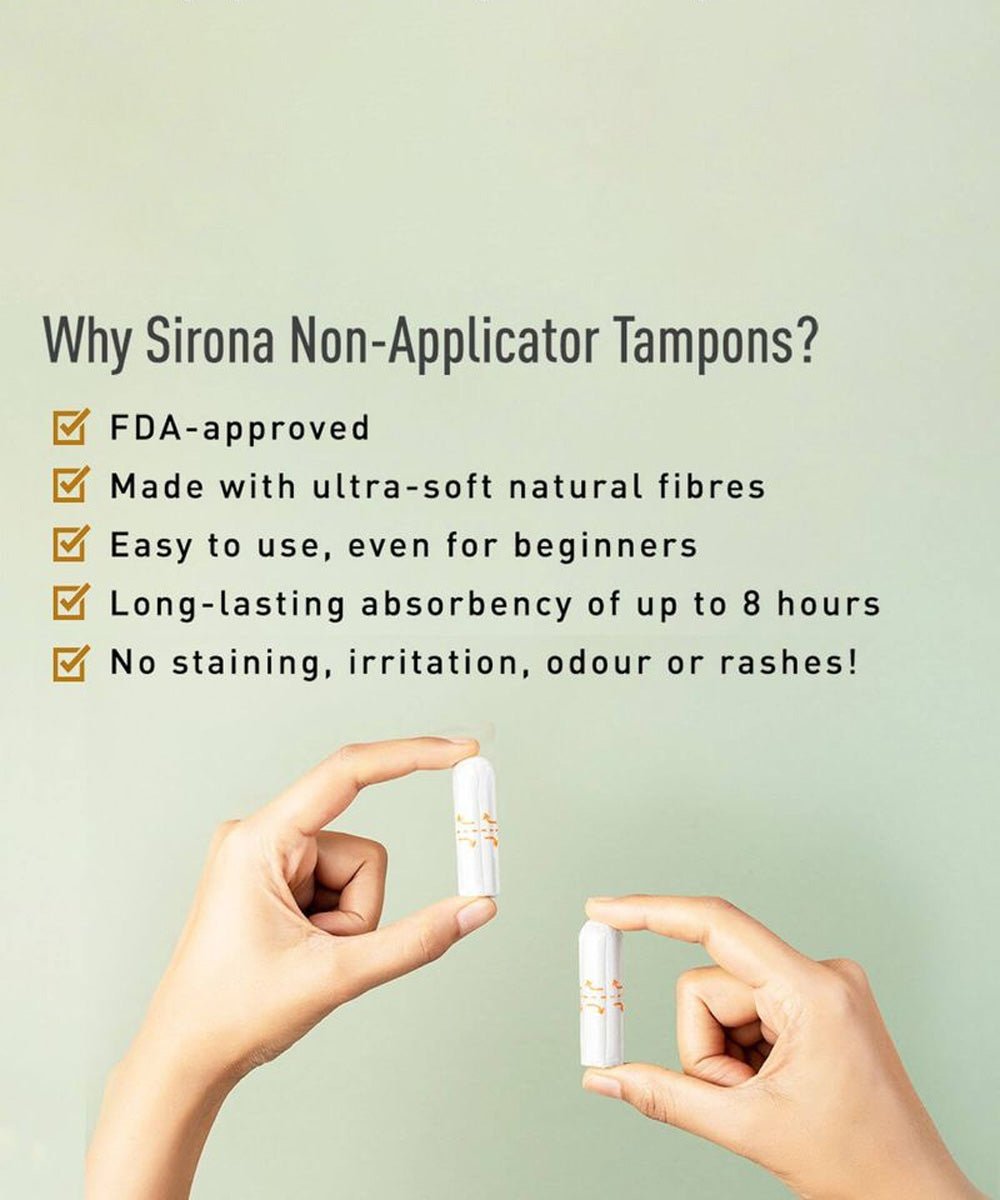 Sirona - FDA-Approved Premium Digital Tampons - Secret Skin