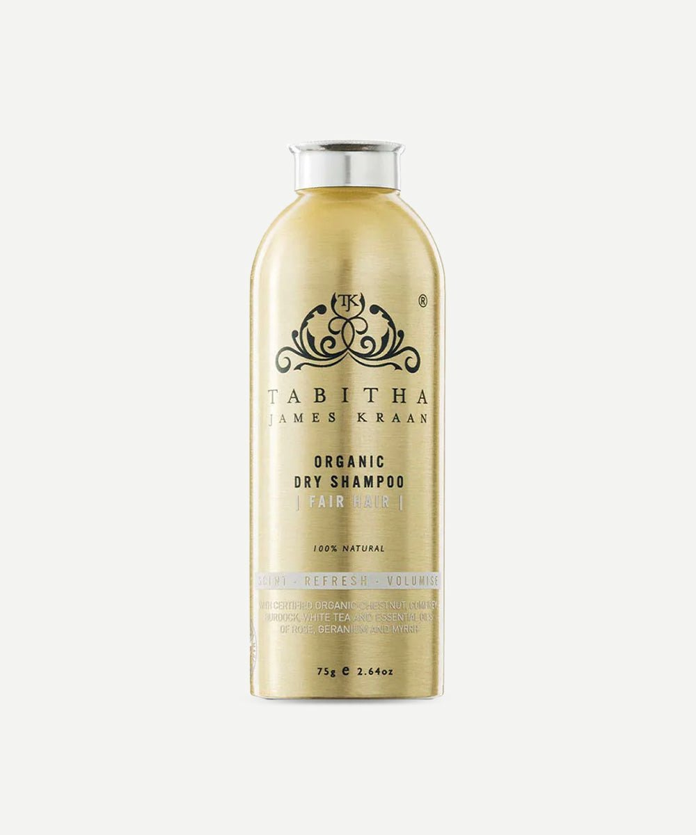 Tabitha James Kraan - Organic Dry Shampoo with Rose & Myrrh Oils to Refresh The Hair & Soothe The Scalp - Secret Skin