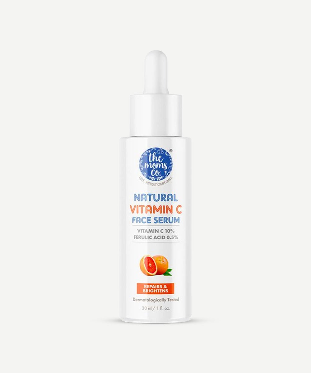 The Mom's Co. - Natural 10% Vitamin C Face Serum with Vitamin C & Ferulic Acid - Secret Skin