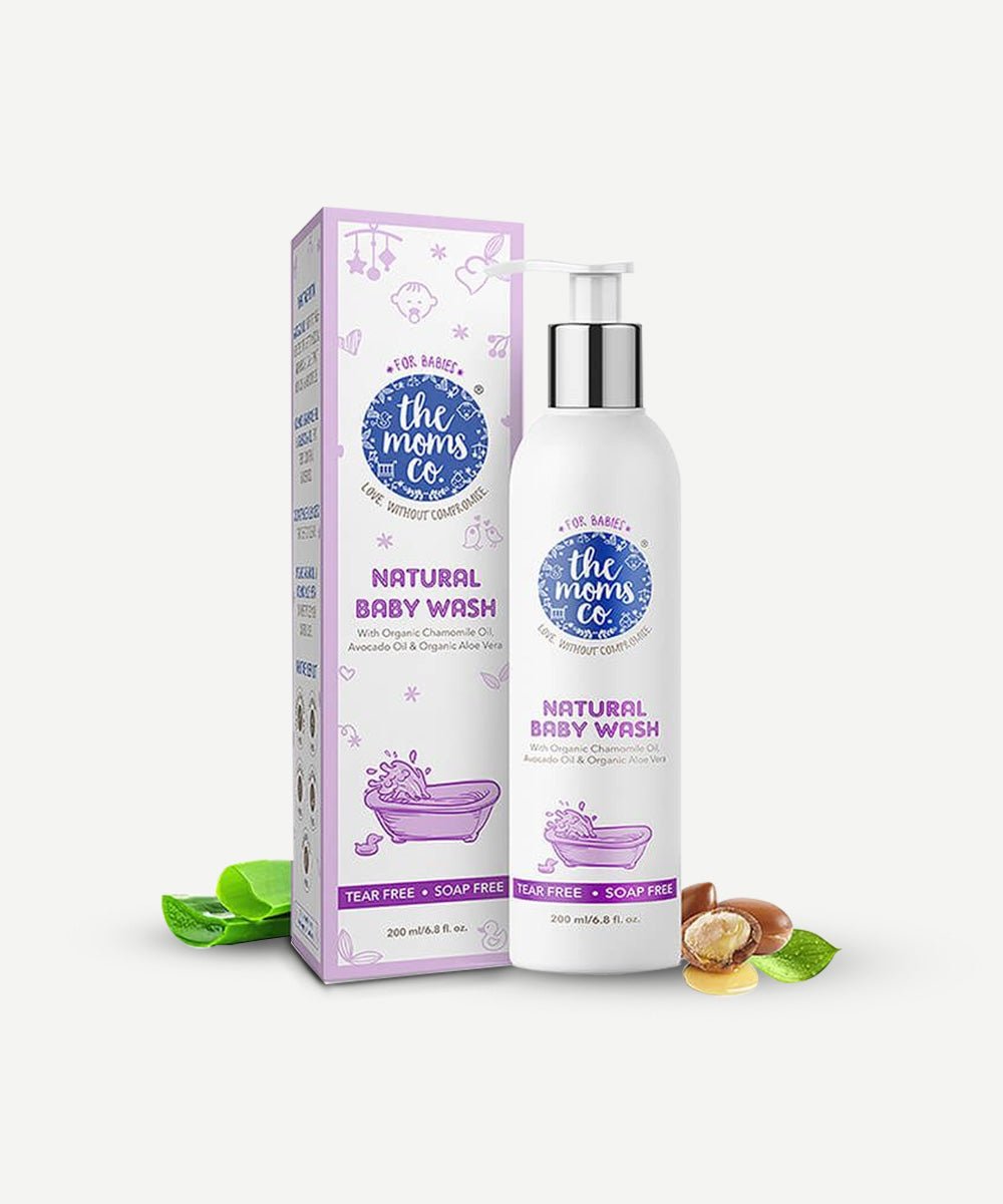 The Mom's Co. - Tear-Free Natural Baby Wash with Calendula & Avocado Oils - Secret Skin